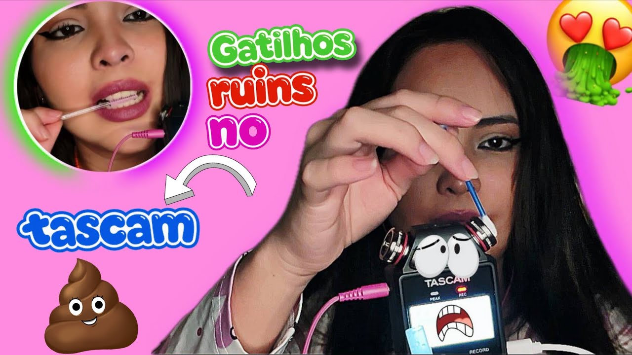 ASMR+Levei Choque 😮⚡️ + Gatilhos Que Eu Odeio 