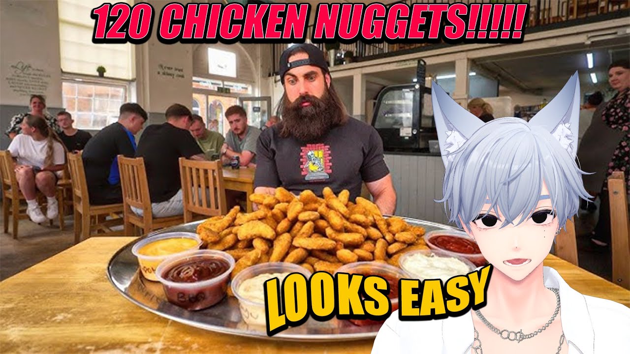 I Witnessed This Man Conquer The Chicken Nuggets Challenge