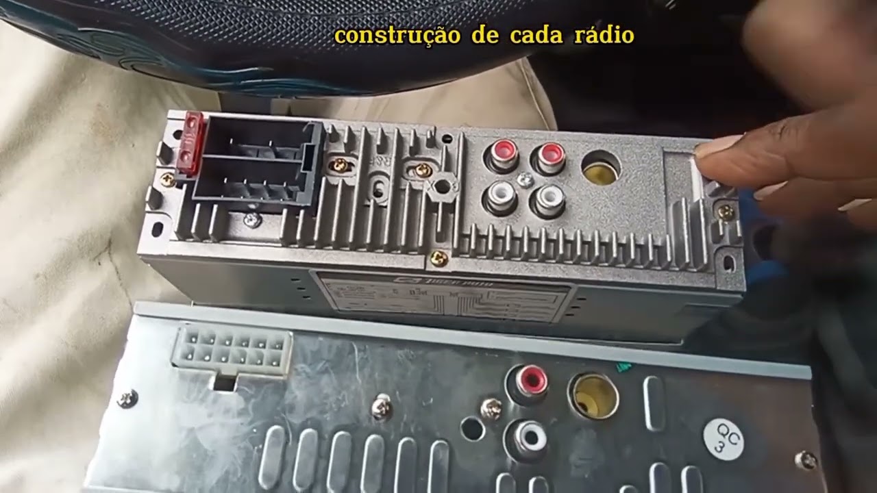 Rádio automotivo e-tech versus tiger TG0403.011