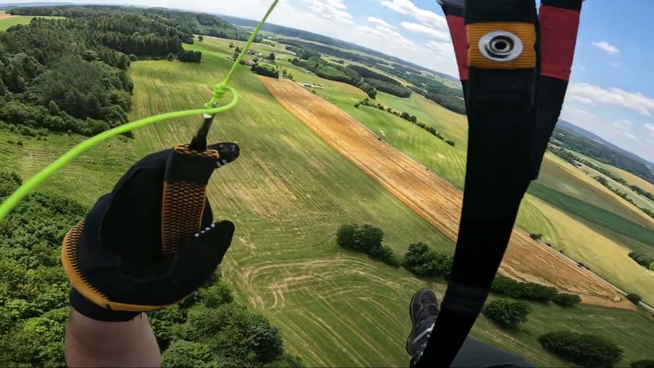 Paragliding Hodkovice n.M. - 28.6.2025 (vyválel se tam jak pes aneb Honza Skočdopole)