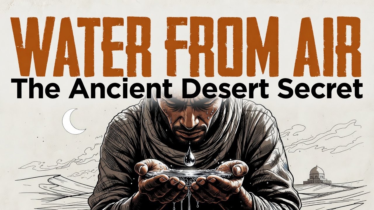 The Desert Dew Harvester   How Ancient Civilizations Collected Pure Drinking Water From Thin Air