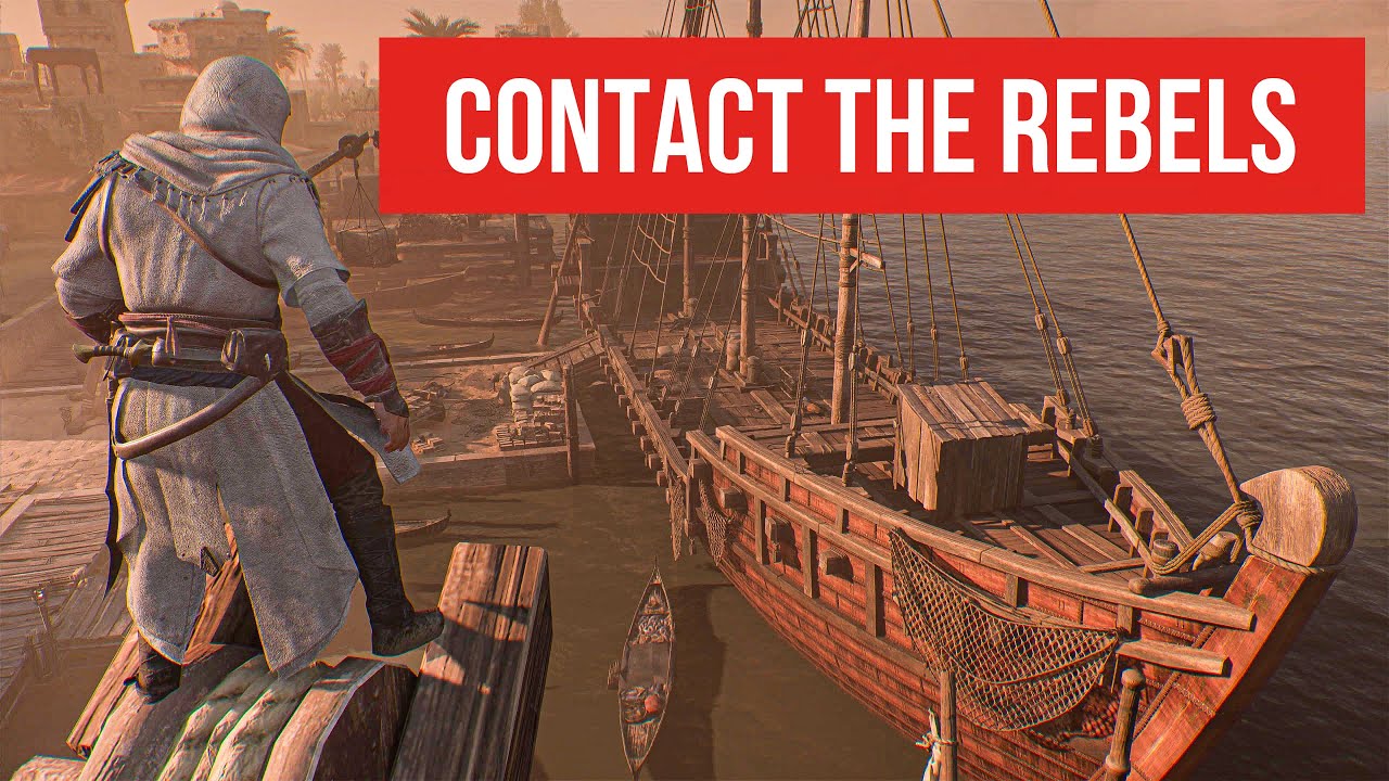 Contact The Rebels - Free the Rebels | Assassin's Creed Mirage Gameplay Mission
