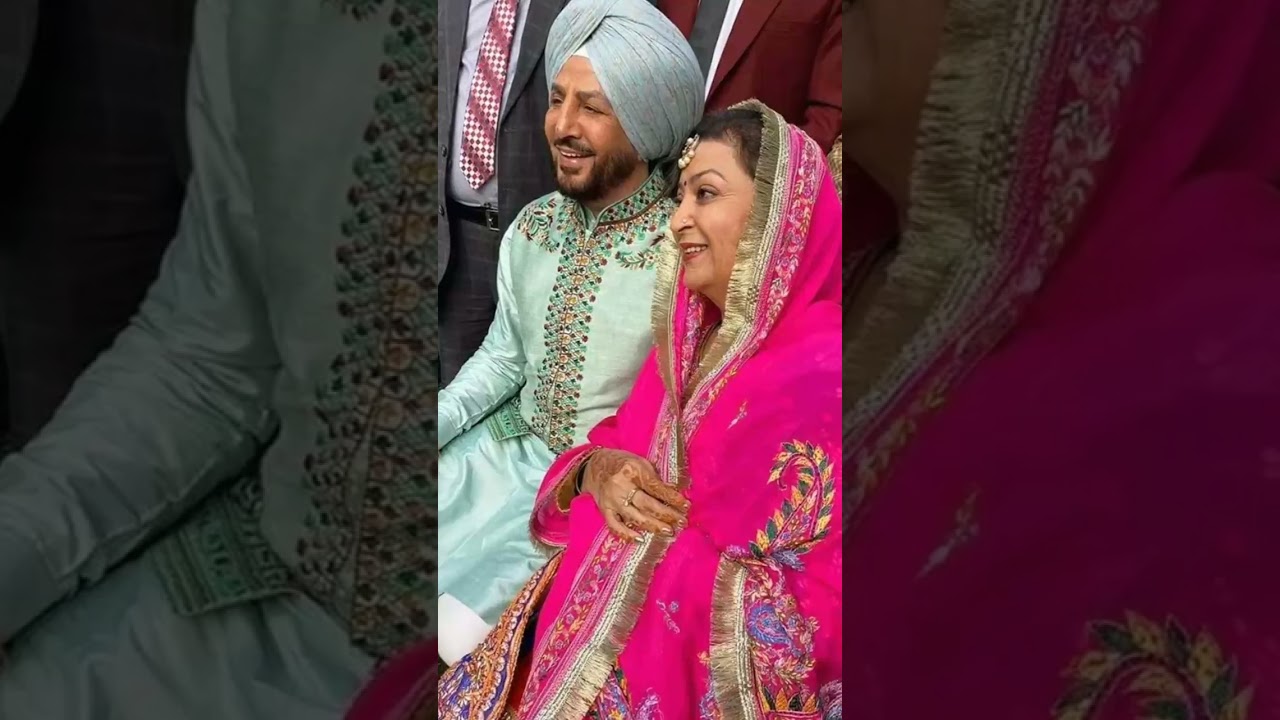 Gurdass Maan With Wife ❣️ #punjabi #trending #viralvideo #gurdasmaan #punjabisinger #popular #shorts