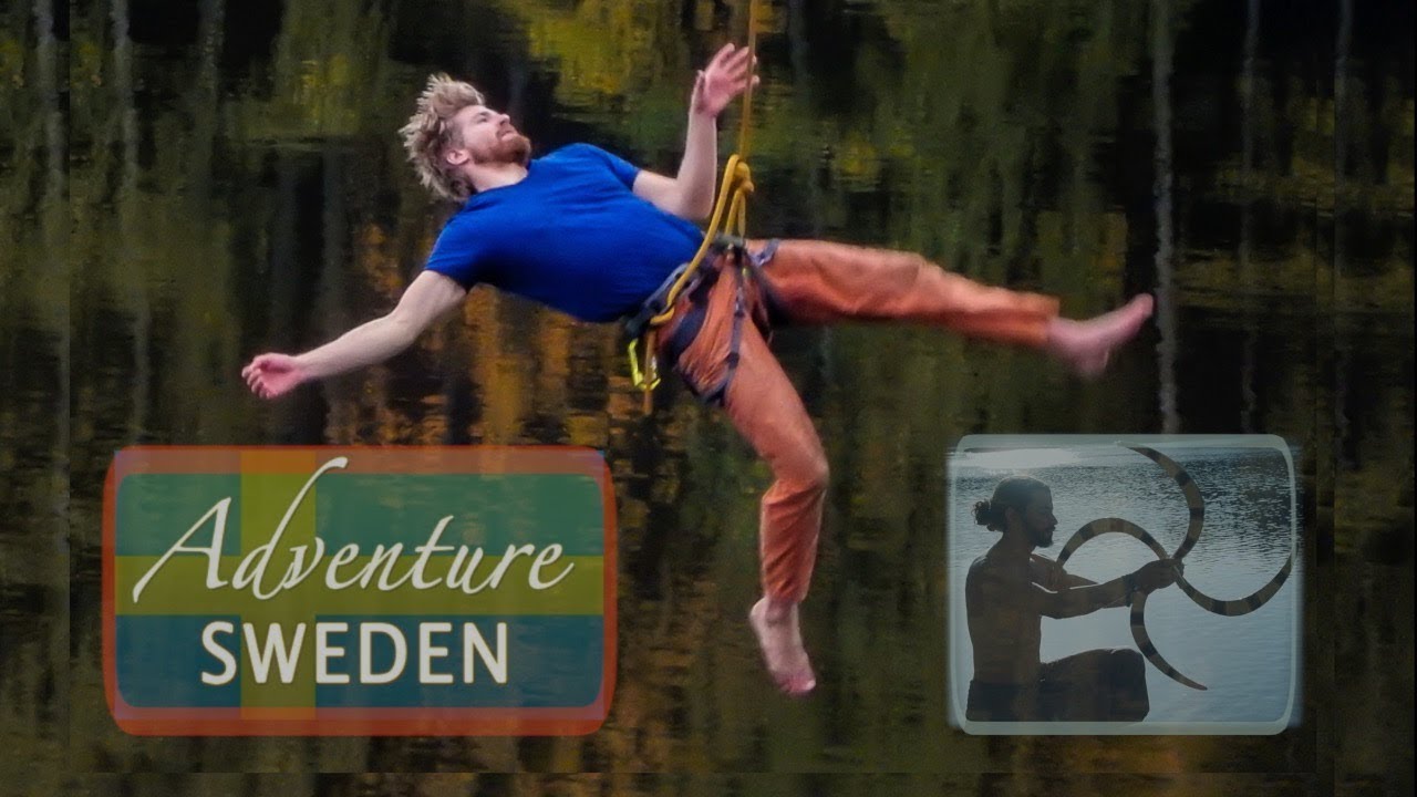 Adventures in Sweden -  Nordic Longest Slackline & Hammock Highline Camping