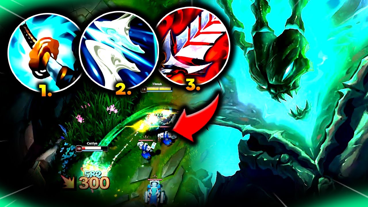 THRESH TOP CAN NOW 1V5 THE FULL ENEMY TEAM (YES, LITERALLY)  - S13 Thresh TOP Gameplay Guide