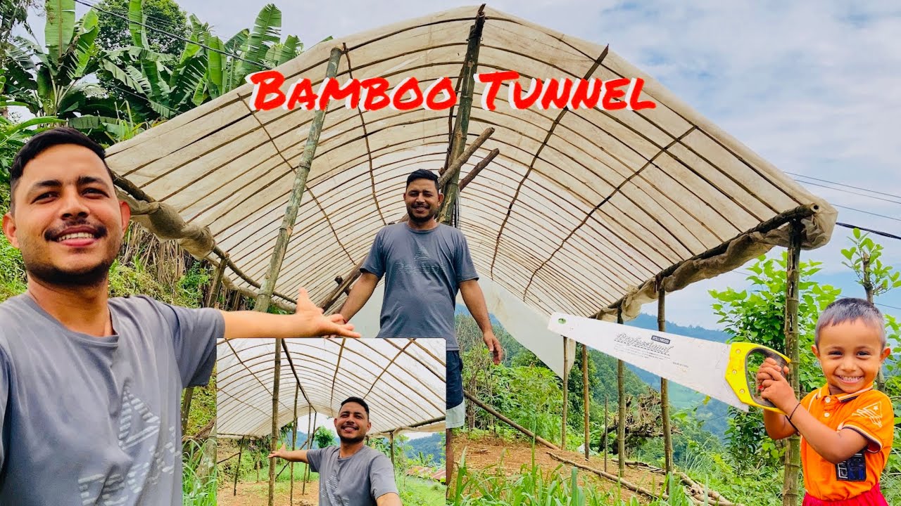 बासॅंको टनेल बनाइयो घरमा || एकलैले ३ दिनमा पुरा गरियो || tunnel banaune sajilo tarika