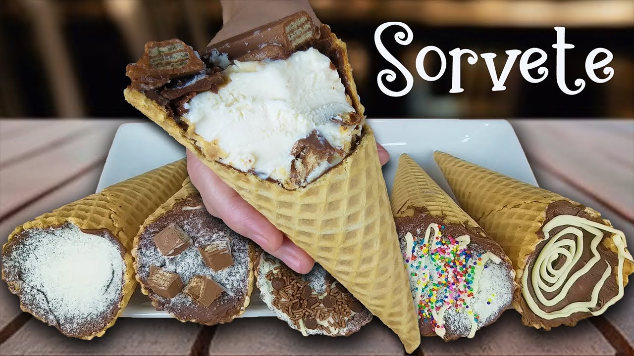 🍧SORVETE CREMOSO na CASQUINHA - Receita Prontinha p/ Você Faturar Neste Verão