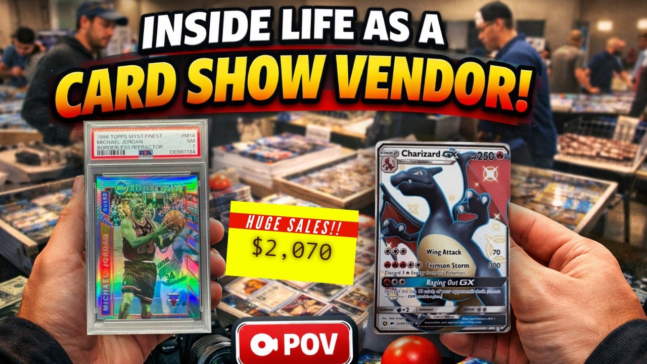How Profitable Is a Card Show -  Vendor POV Breakdown