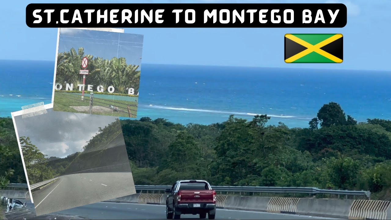 DRIVE WITH ME FROM ST.CATHERINE TO MONTEGO BAY AIRPORT/ TRAVEL VLOG/ JAMAICA VlOG