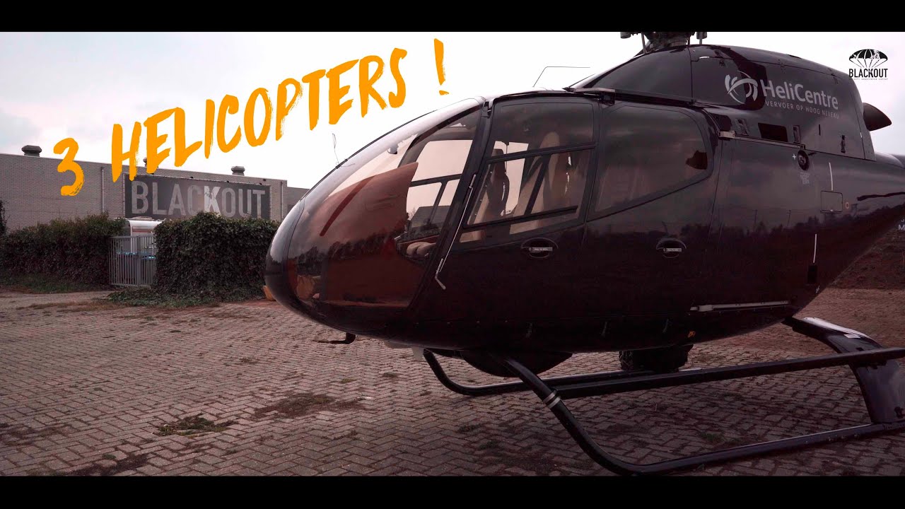 3 helicopters at Blackout Airsoft!