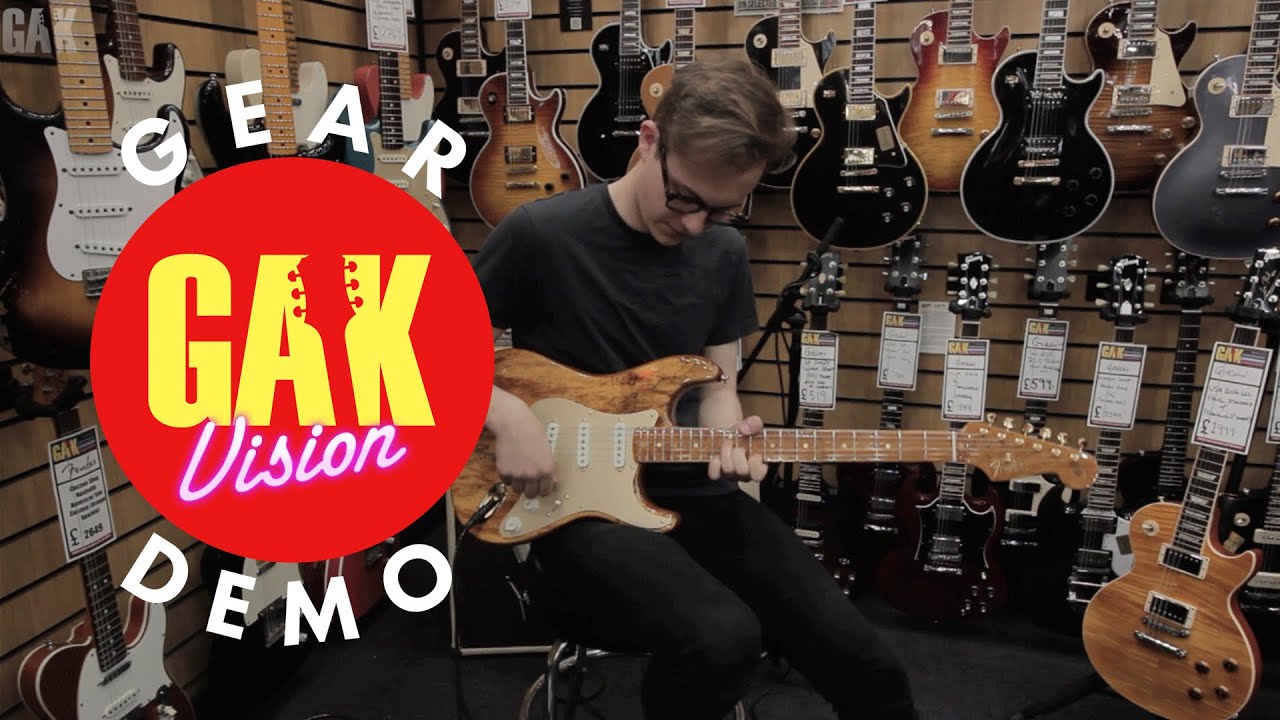 GAK VAULT : Fender Custom Shop Spalted Maple Artisan Stratocaster