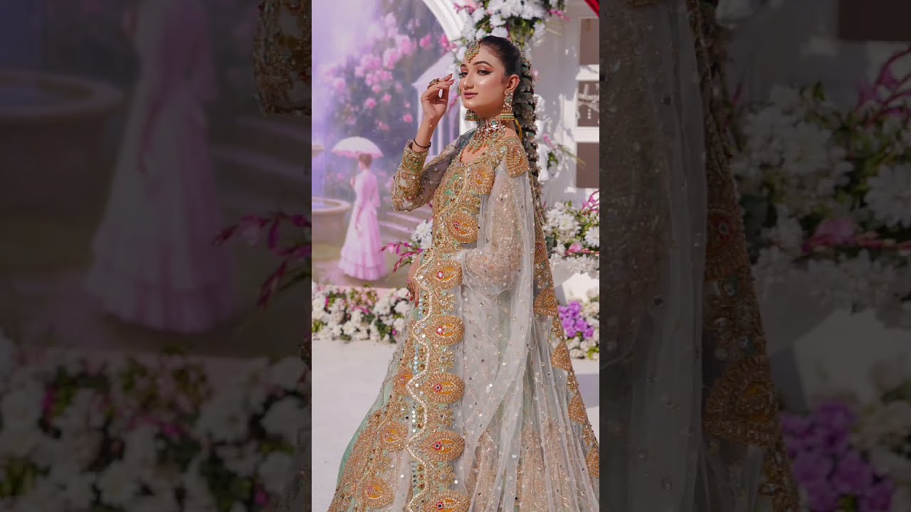 Bridal dresses❤️subscribe or Comment must 💕#weddingdress #dresscollection #bridal makeup #fashion 