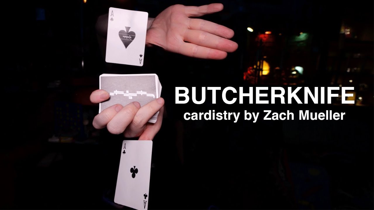 BUTCHER KNIFE - Cardistry by Zach Mueller - 2025