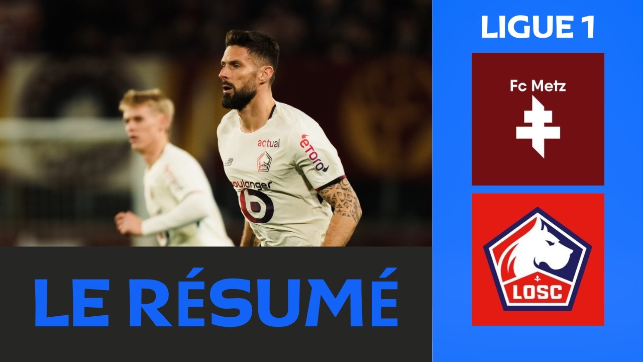 Metz - Lille | 0-0 | Résumé | Ligue 1 2025-26 | metz lille