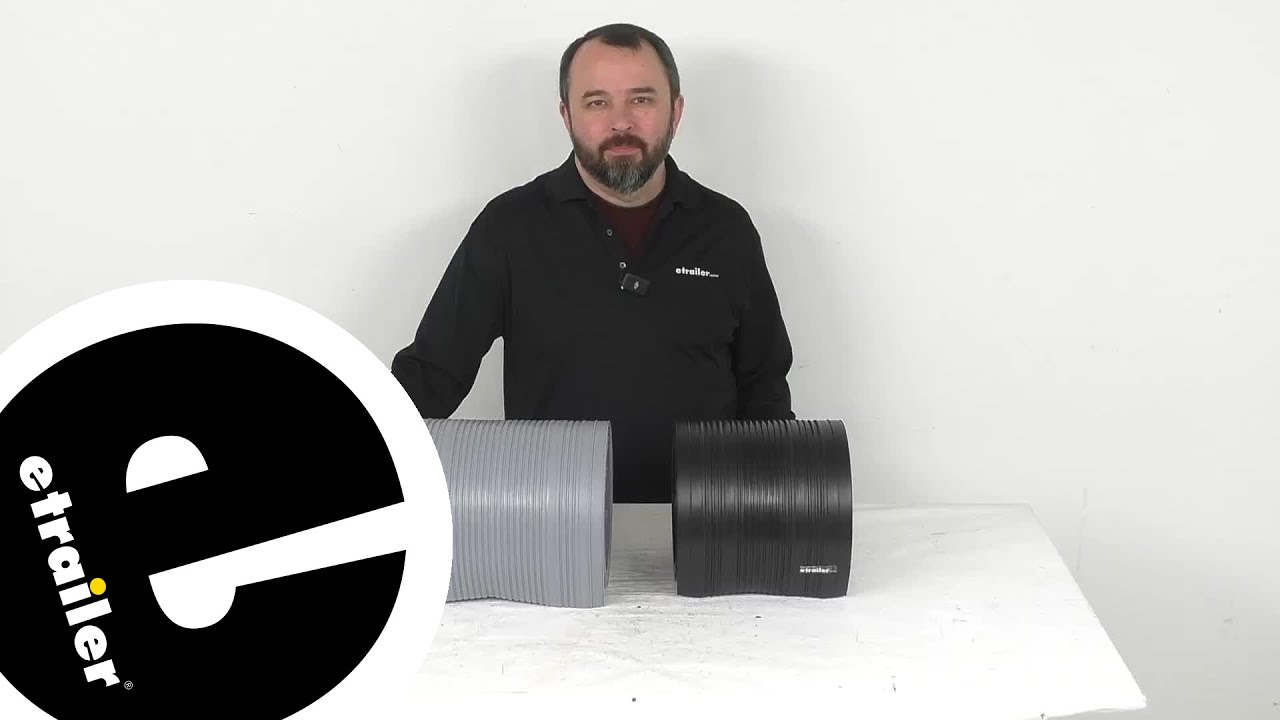 Review of Caliber Boat Trailer Parts - Bunk Wrap Boat Trailers Guide 2 x 4 x 250 Black - CA73AJ