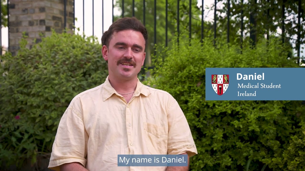 Meet our students: Daniel - Medicine | Hughes Hall