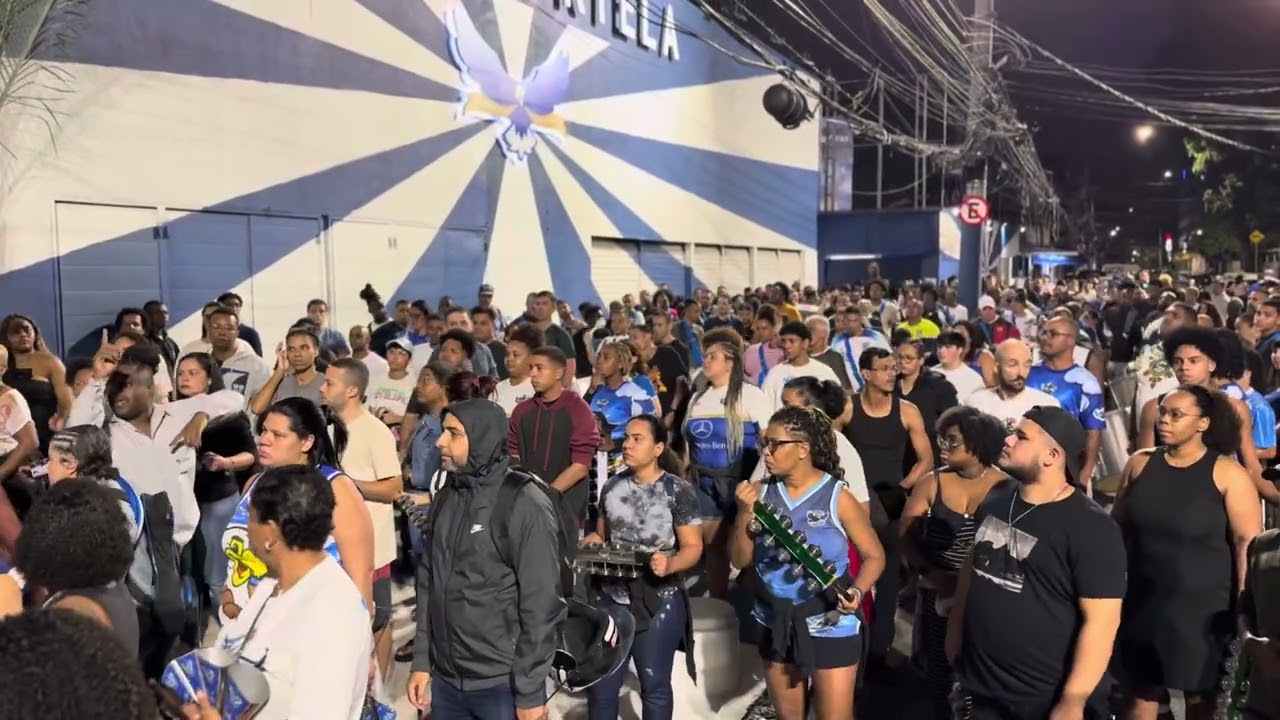 Primeiro ensaio da bateria da Portela para o carnaval 2026 TABAJARA DO SAMBA video 2