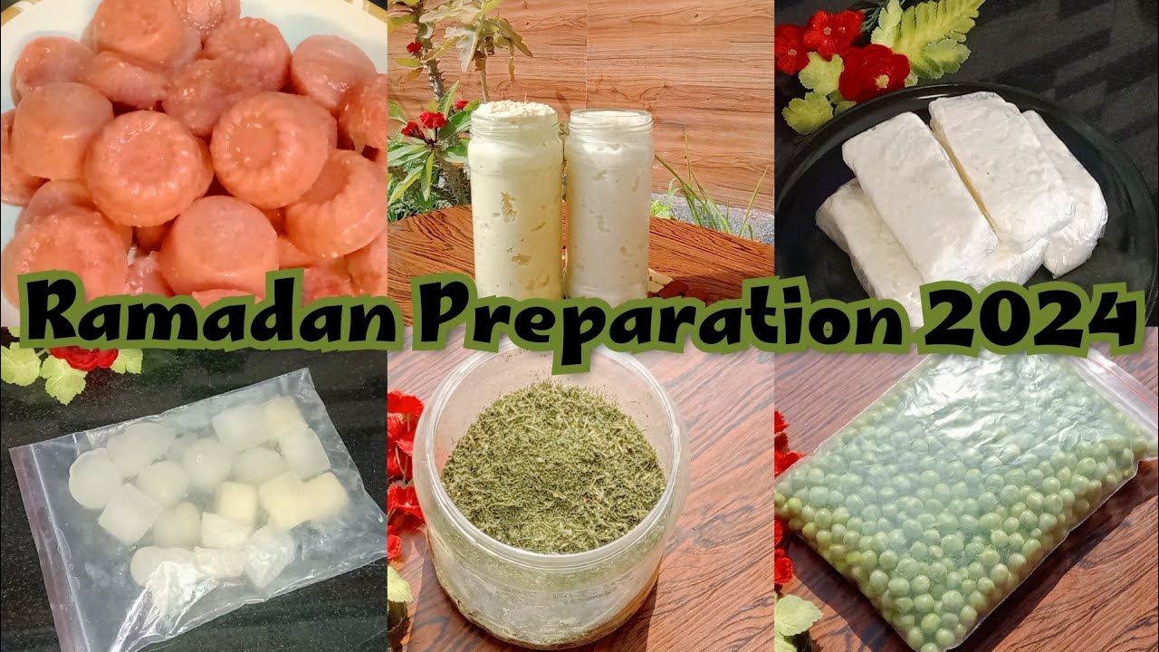 Ramadan Preparation 2024/ Ideas To Save Time In Ramadan by Zahida in Kitchen
