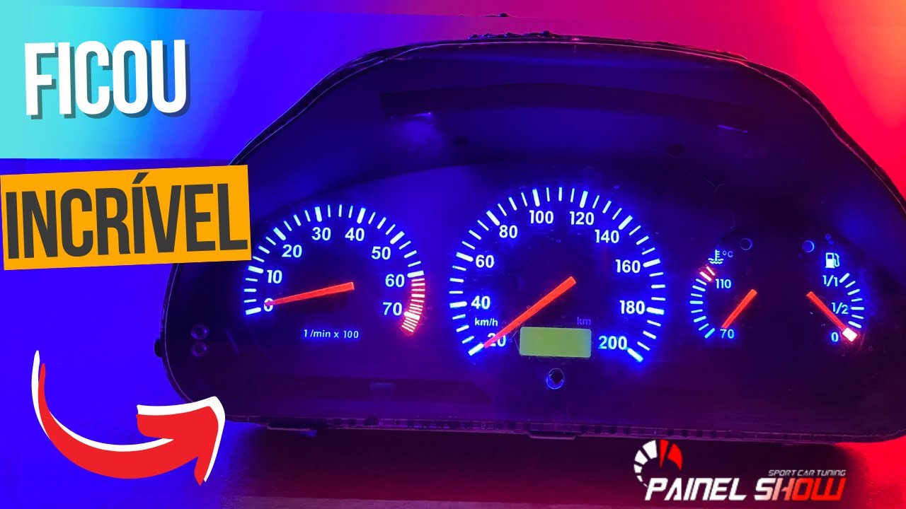 🔥TURBINEI A ILUMINAÇÃO DO PAINEL DA SAVEIRO -PAINEL SHOW