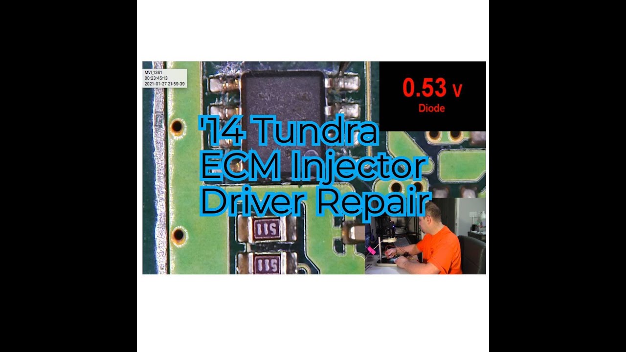 '14 Tundra ECM injector driver Repair