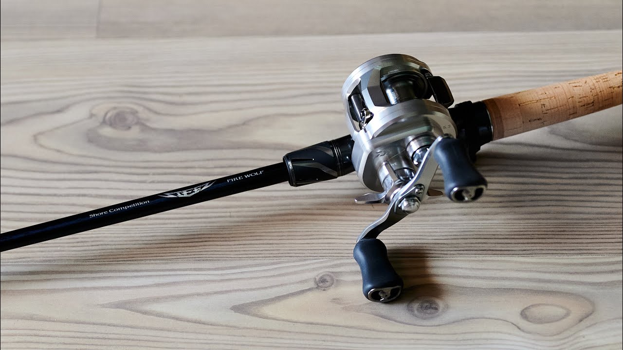26 Ryoga SV 100PL sits nicely on Steez Fire Wolf C69M+ -ST |Medium reel combo with medium plus rod