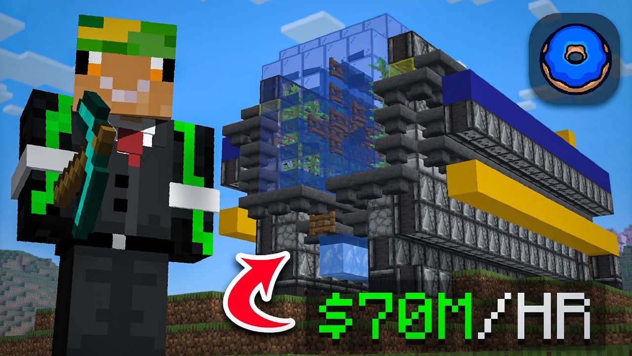 IKEA v2 Finally Here │ 70m / H │ BEST KELP FARM ON DONUTSMP │