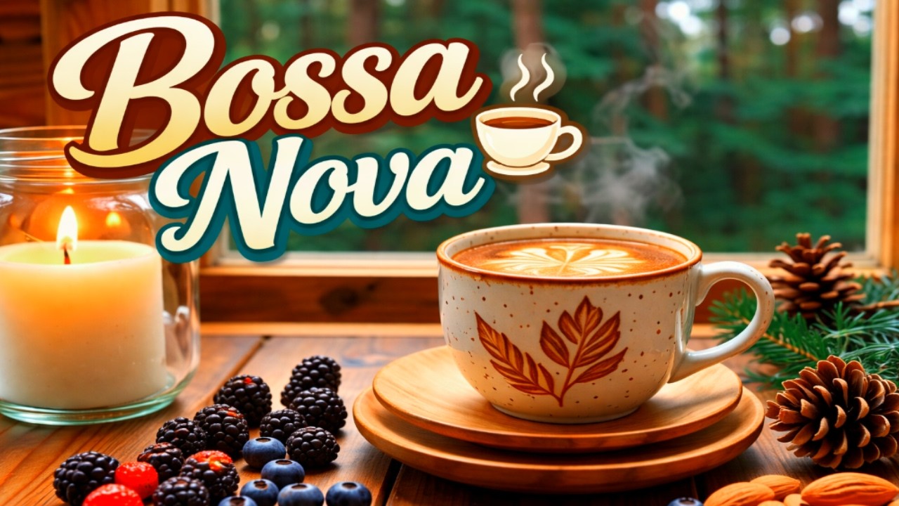 🔥 Morning Bossa Nova Coffee Vibes ☕ Relaxing Jazz Piano Music for Stress Relief & Positive Energy