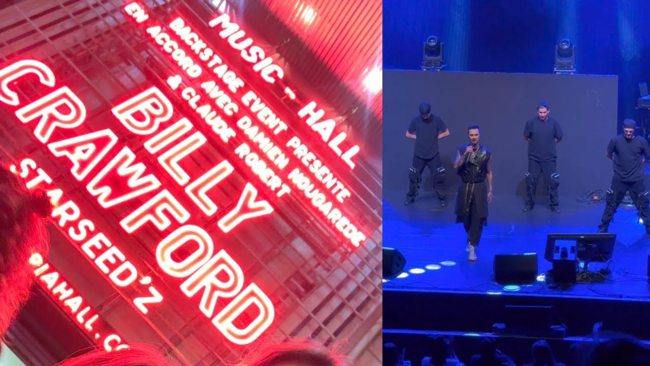 Billy Crawford's comeback on France 's stage after 25 years