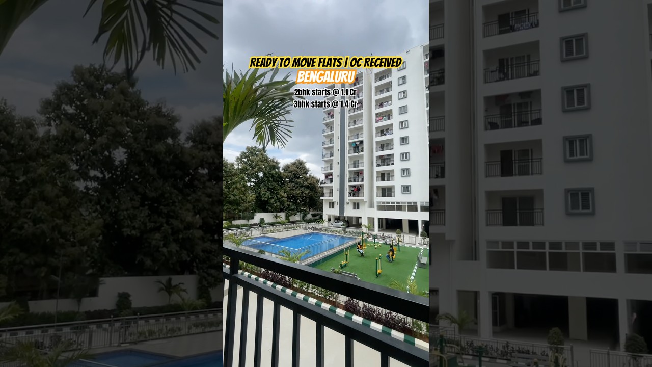 Ready to Move Flats in Whitefield, Bangalore under 1.5 Cr | ☎️9019849801 #property #realestate