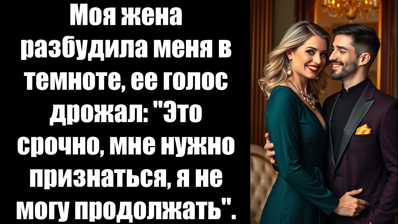 Моя жена разбудила меня в темноте, ее голос дрожал: 