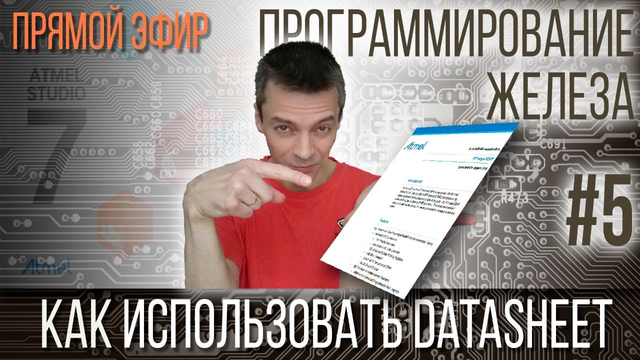 Программирование железа - 5 - Как использовать datasheet