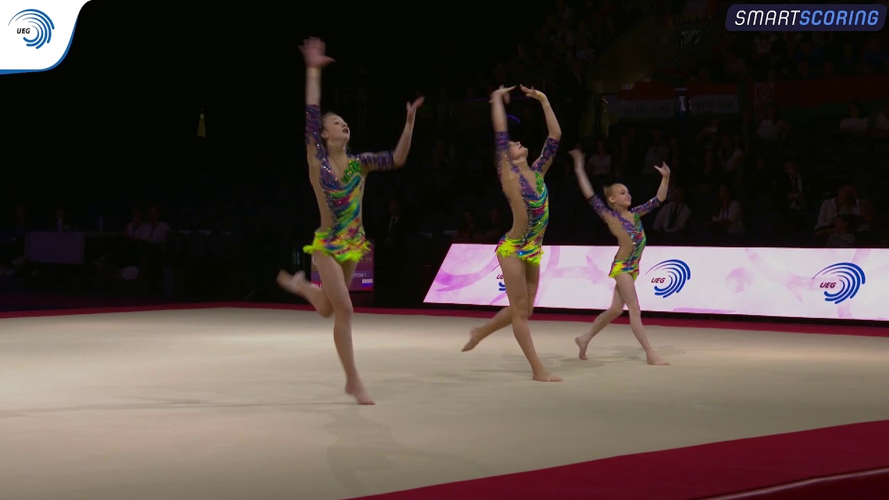 Women's group Russia - 2019 junior European silver medallists, all-around