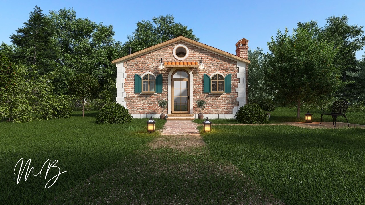 Cozy Small House | 6x6 m (36 sqm)