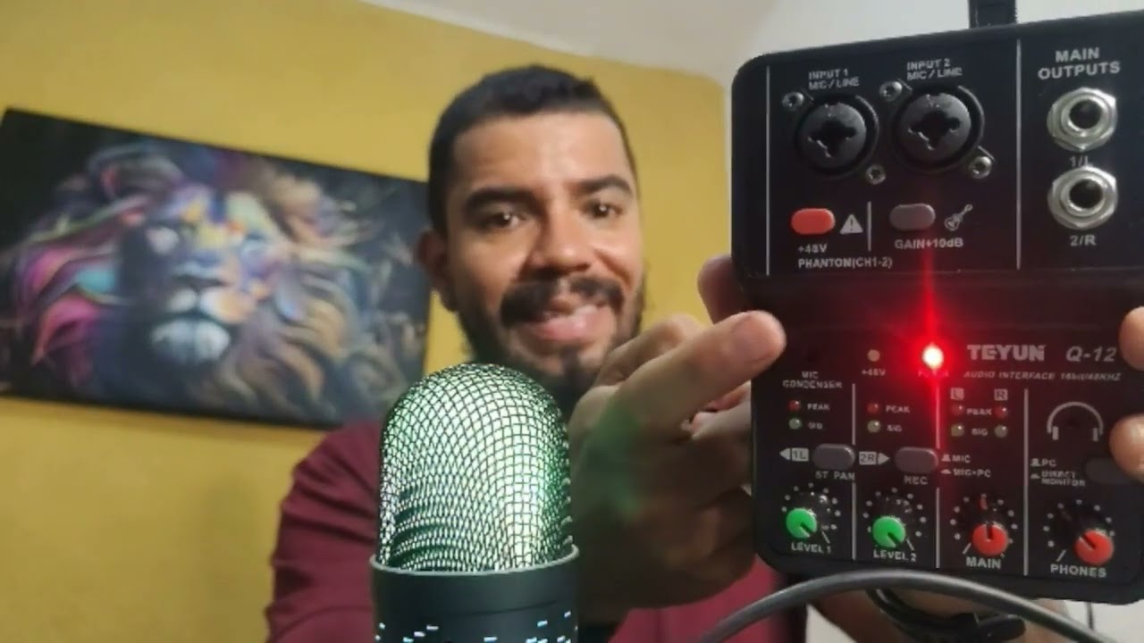 Transmisiones con equipos de bajo costo parte 2 (Interfaz de audio Teyun Q-12)