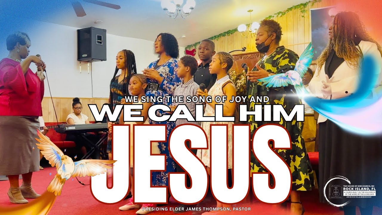 SING WITH US, AS WE CALL UPON THE NAME THAT IS ABOVE EVERY NAME, JESUS!