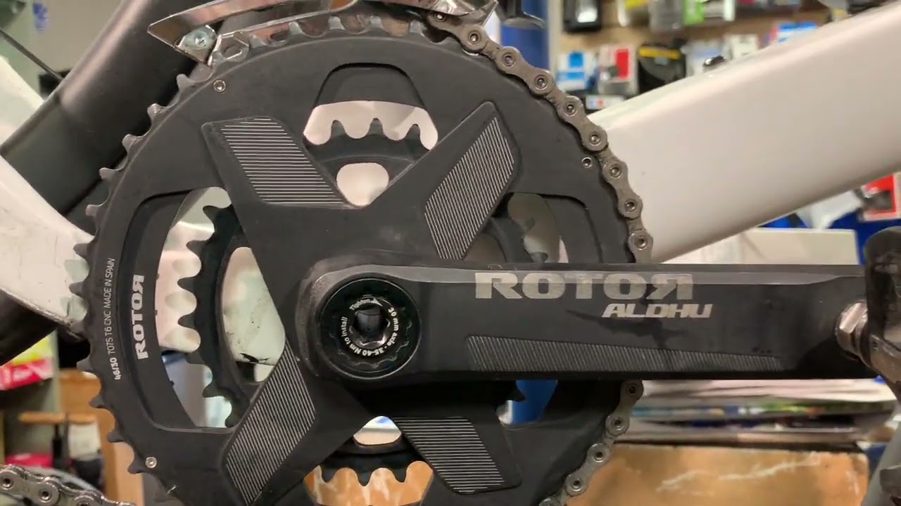 WHAT IS IN OUR STAND TODAY - Loose Rotor Aldhu Crankset - video 1 of 3