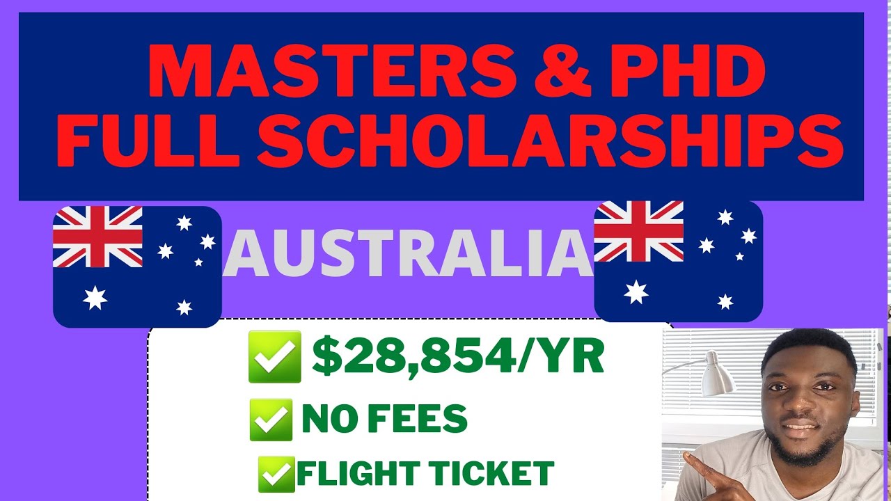 Fully-funded Masters and PhD Scholarship in 6 Australia Universities