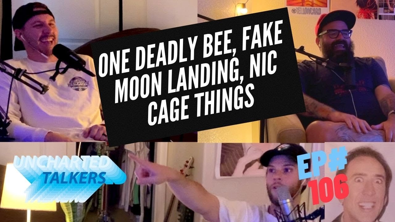 EP 106: One deadly bee, fake moon landing, Nic Cage things w/ Jourdan McClure
