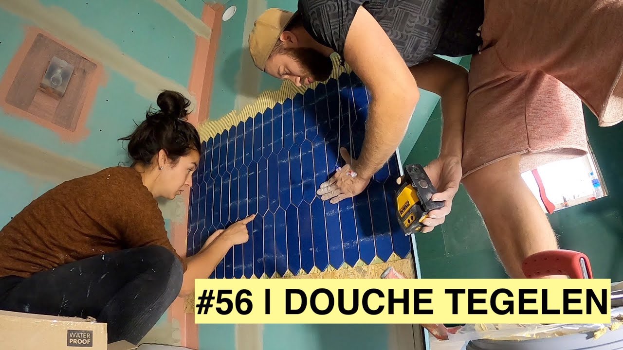 DOUCHE TEGELEN | BADKAMER BOUWEN | KLUSVROUW #56