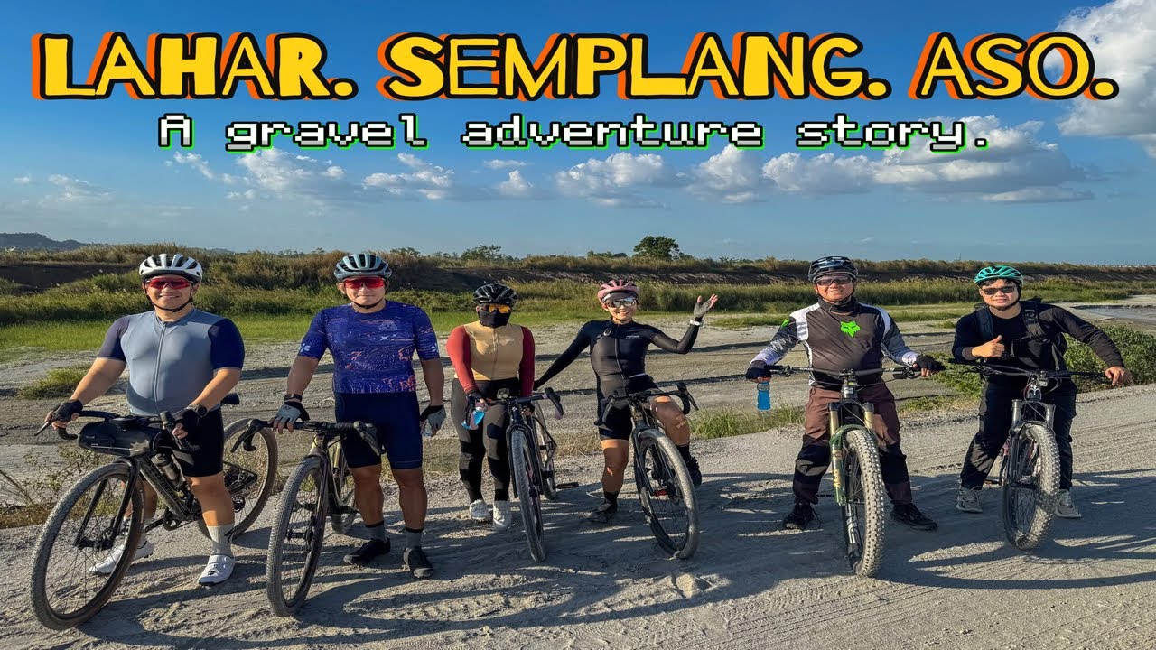Gravel Ride sa Lahar Challenge  - Clark, Pampanga | Vlog 42