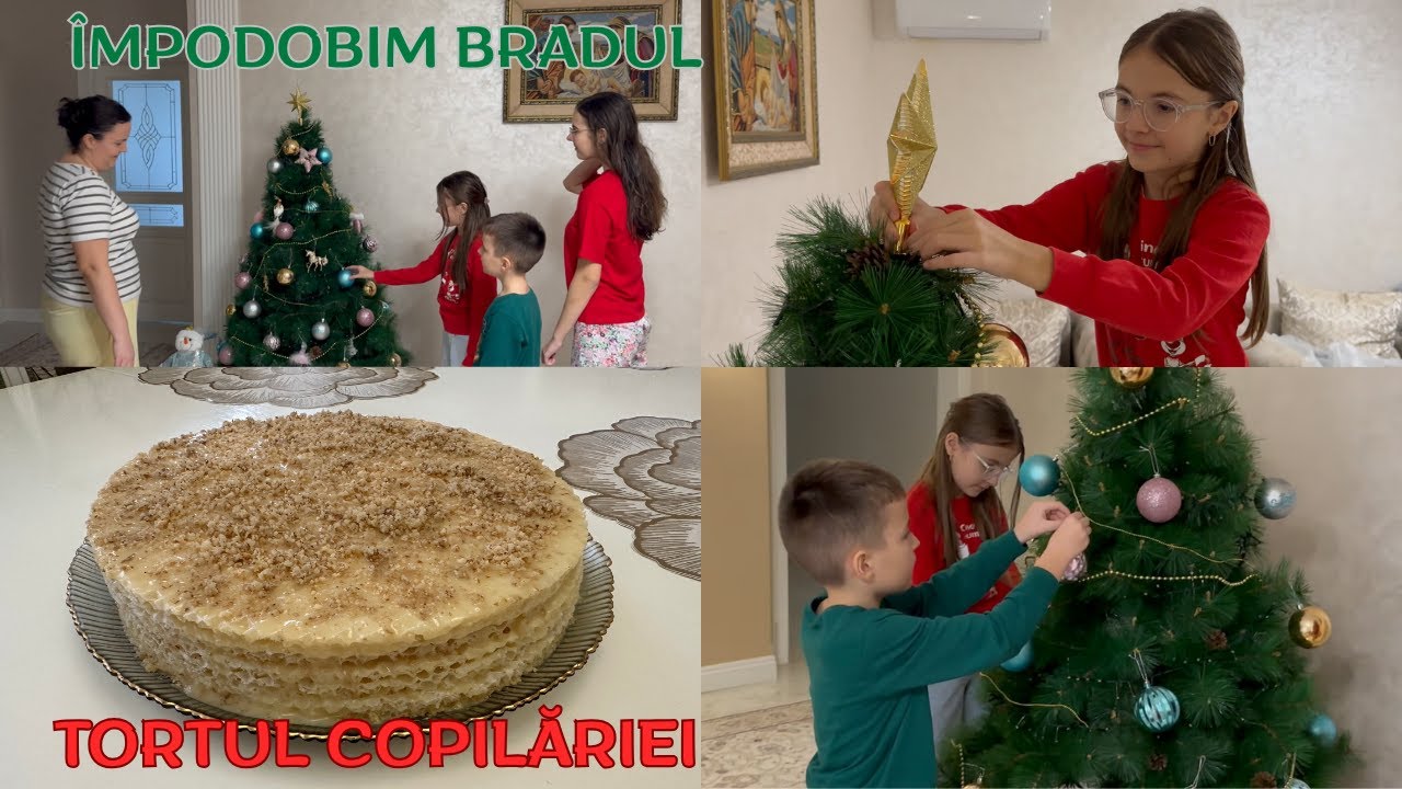 Împodobim Bradul & Facem Tortul Copilăriei!