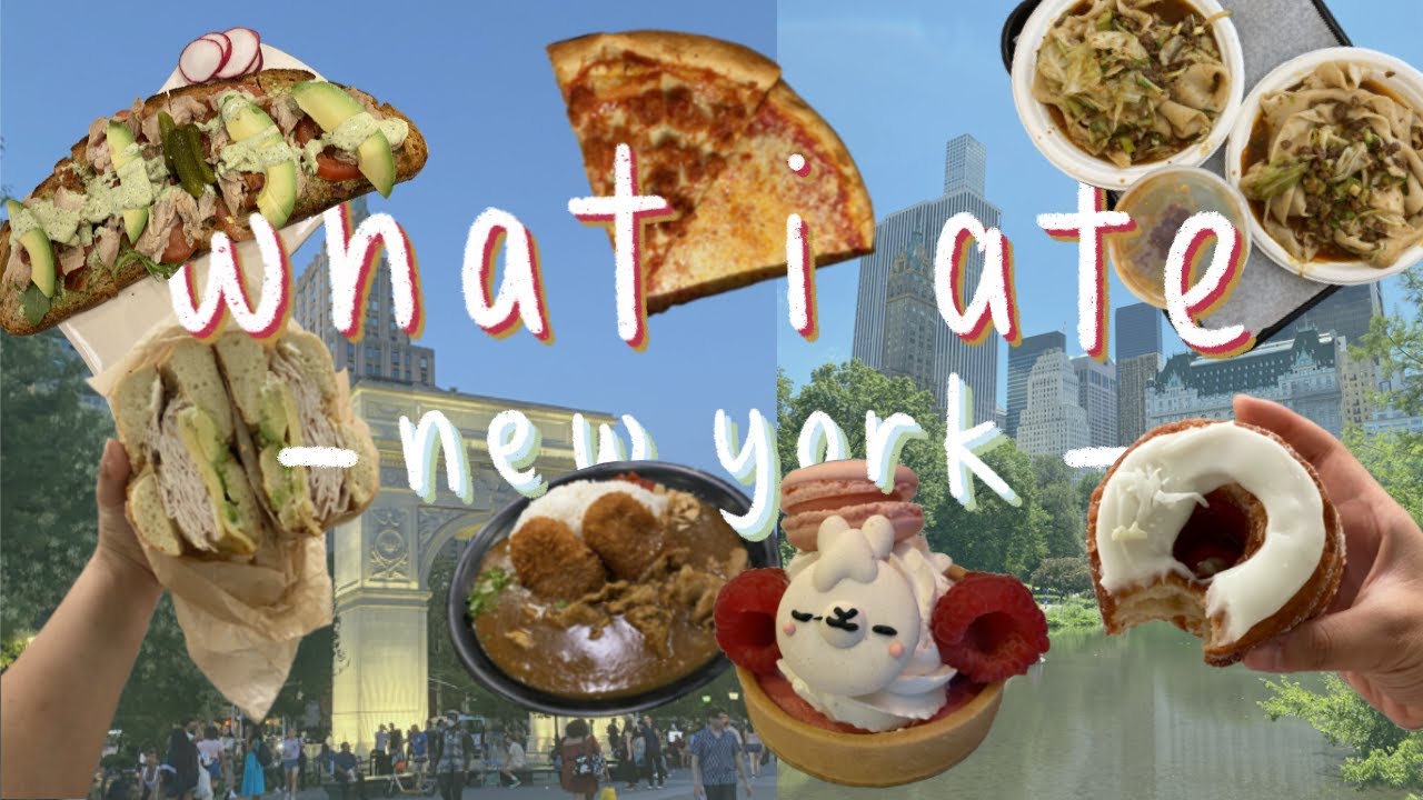 what i ate: nyc food tour 2021