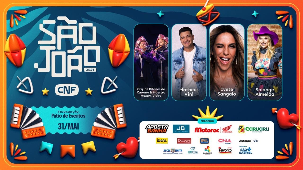 São João de Caruaru 2025 - Ao vivo - Pátio de Eventos - 31/05