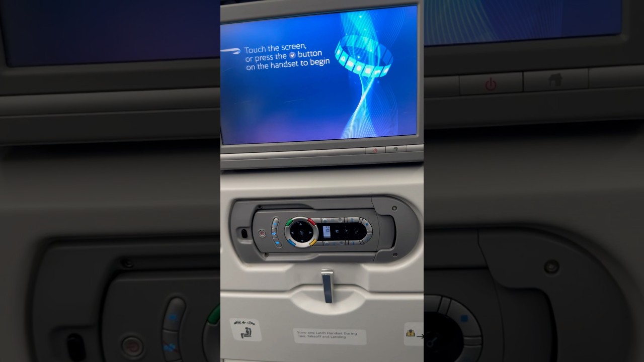 BRITISH AIRWAYS BOEING 787 ECONOMY SEAT #britishairways #boeing