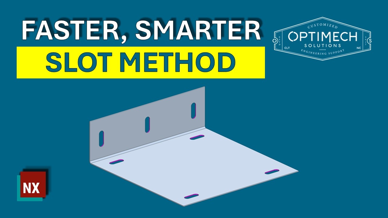 Faster, Smarter Slot Creation Method | Siemens NX Tutorial