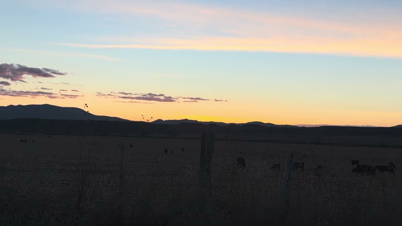 Beautiful sunset to relax your mind 