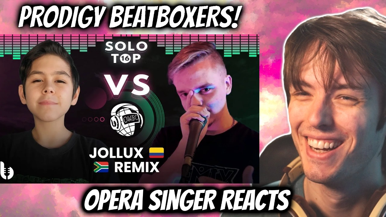 INSANE Beatbox Prodigies Battle - Remix VS Jollux (Opera Singer Reacts)