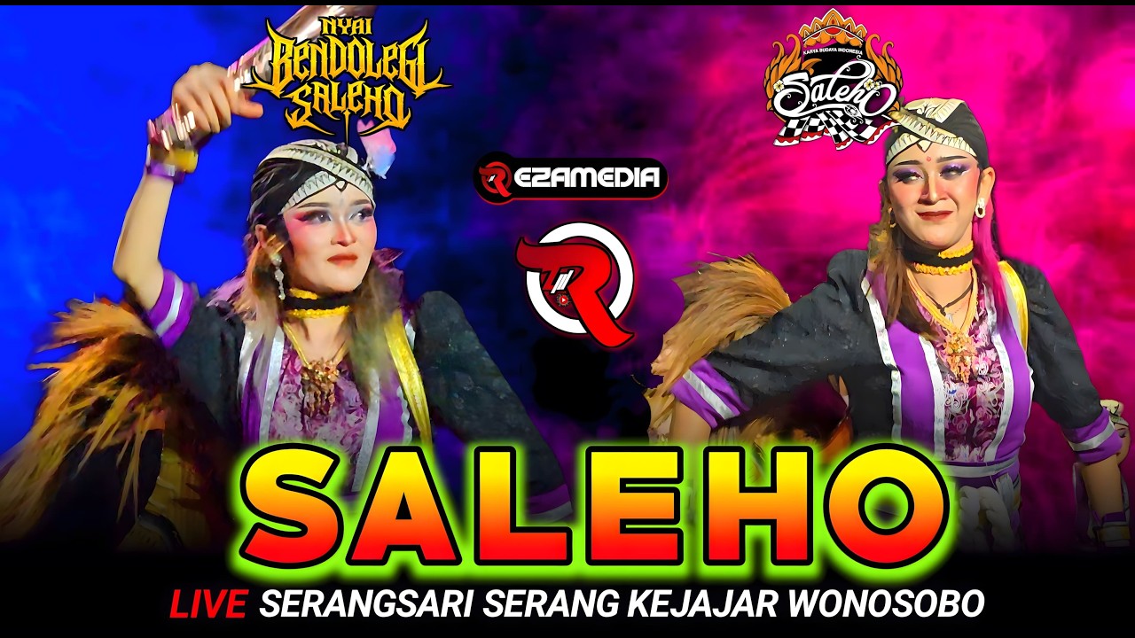 SERANG HOREG !! SALEHO KARYA BUDAYA ( Abah Lala ) Warok Nyai Bendolegi - Serangsari Kejajar Wonosobo