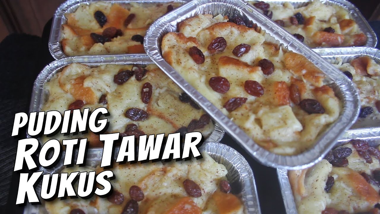 PUDING ROTI TAWAR KUKUS | Bikin pengen Nambah terus | Ceritaku ttg Hal Utama sebelum mulai aktifitas