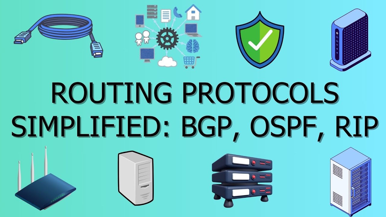 Маршрутизация и упрощенные протоколы маршрутизации: BGP, OSPF, RIP